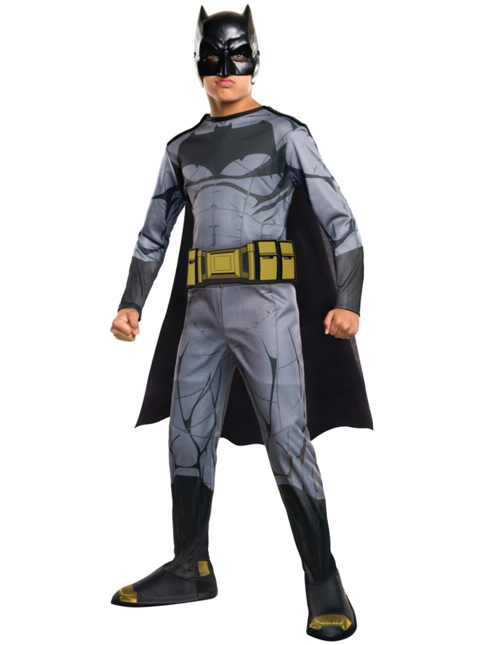 Child's Boys Batman V Superman Dawn Of Justice Batman Jumpsuit Costume